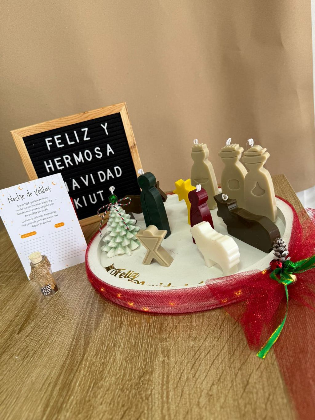 Pesebre Navideño Circular🌟