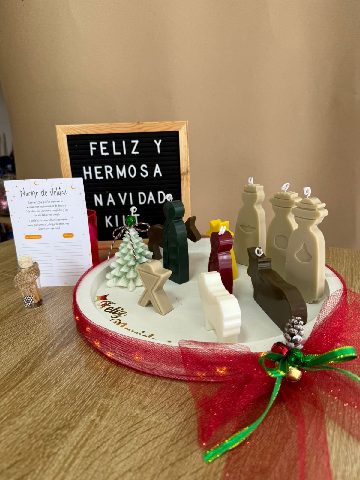 Pesebre Navideño Circular🌟